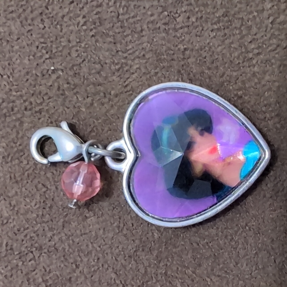 VTG Disney Jasmine Charm (princess collection) Bracelet or Keyring Keepsake